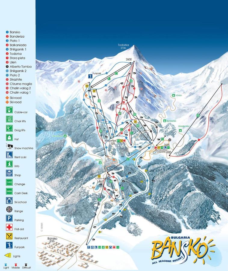 Aspen Ski And Golf Resort บันสโก ภายนอก รูปภาพ